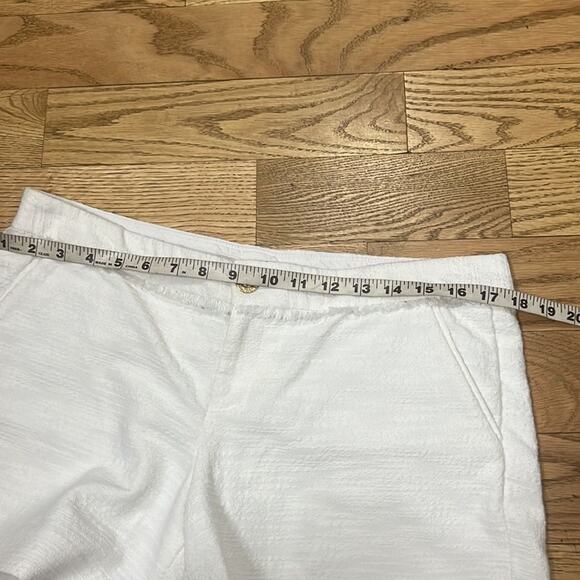 LILLY PULITZER CALLAHAN WHITE SHORTS SIZE 10 - Picture 8 of 8